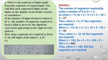📘 GSEB Class 7 Maths Chapter 12 – Algebraic Expressions | Exercise 12.3 Q6 to Q10