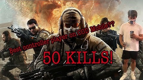 Dropping 50 kills with a controller on Cod Mobile!