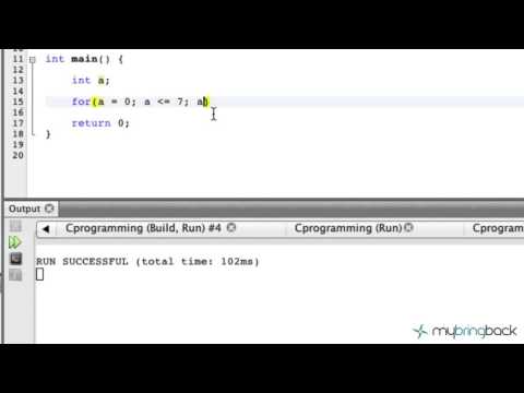 Learn C Programming Tutorial 1 19 For Loops