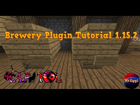 +++Minecraft Brewery Plugin Tutorial Deutsch 1.15.2+++