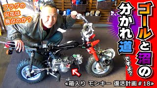 【ゴールと沼の分かれ道】スパークプラグ火花テスト｜電装系の組み立ていくよ～≪箱入りモンキー 復活計画＃18≫ #DIY道楽