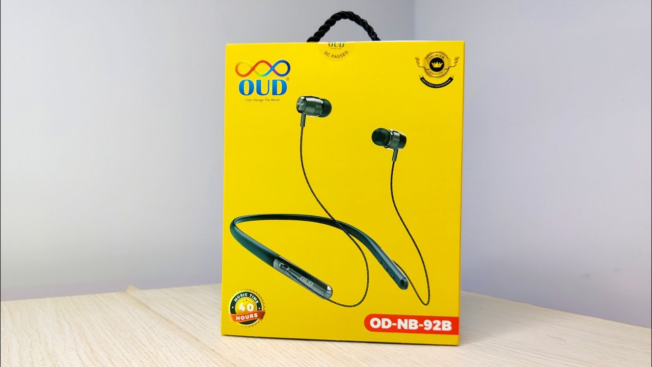 OUD Best Premium Neckband Unboxing and Review OUDACCESSORIES YouTube
