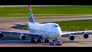 South African Airways Boeing 747-300 New Colors at Frankfurt am Main International Airport