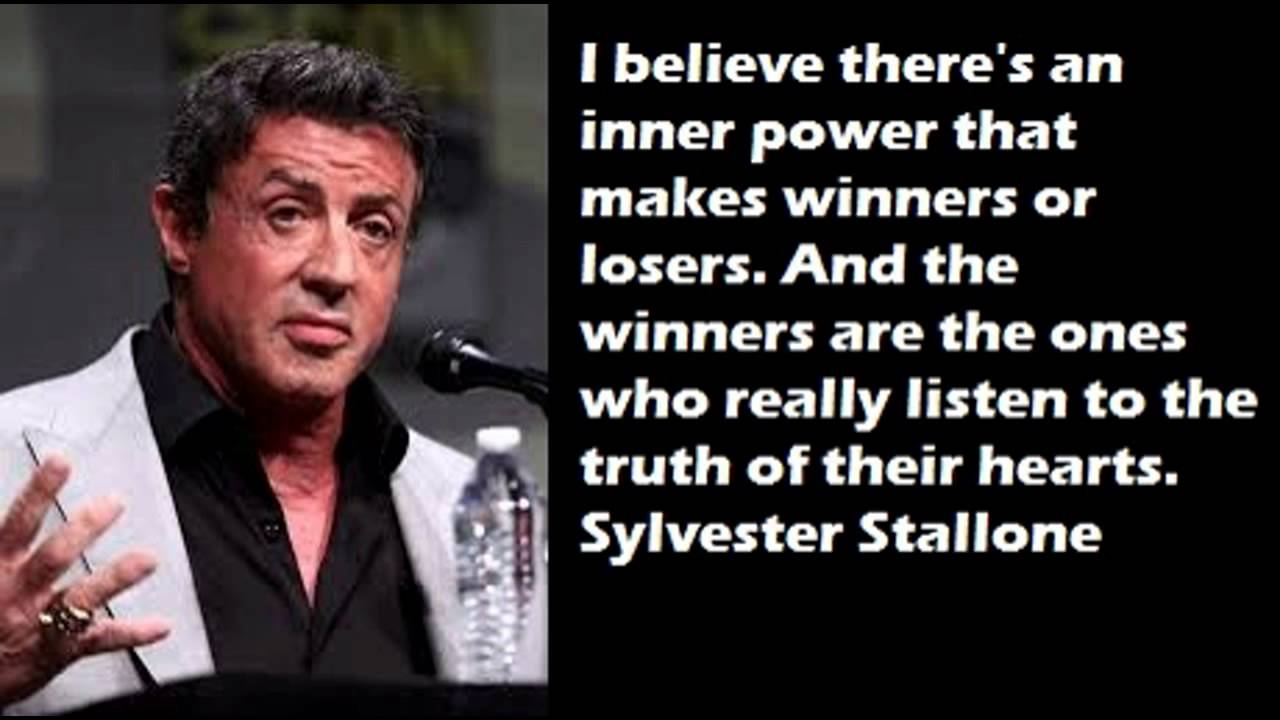 Sylvester Stallone Quotes - YouTube