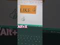 MS word Shortcut key Like #msword #viralreels #reels