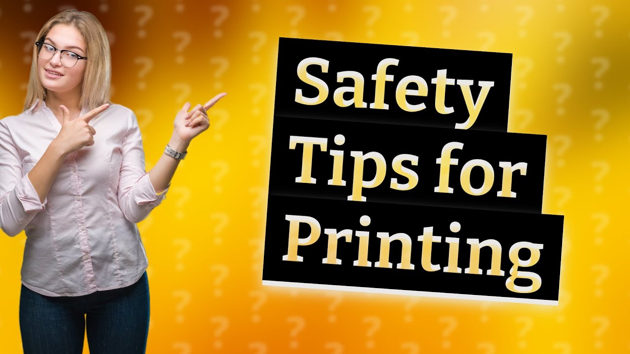 Is it safe to print sensitive documents at Staples? YouTube
