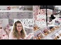 *NEW* NAIL ROOM TOUR FOR 2020! | (For Filming Nail Videos) | Collab w/ Sarah’s Nail Secrets