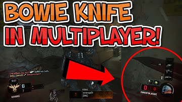*NEW* BOWIE KNIFE IN MULTIPLAYER BLACK OPS 3! (How to get the Bowie Knife in BO3 Multiplayer)
