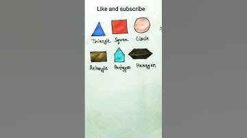 2D Shapes Drawing|  Easy Shapes Drawing #drawing #easydrawing #kids #art #drawingforkids #learning