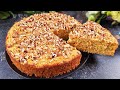 Take oats apples and nuts and make this healthy cake no flour no sugar no butter