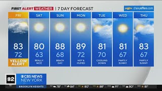 First Alert Forecast: CBS2 8/17/23 Evening Weather