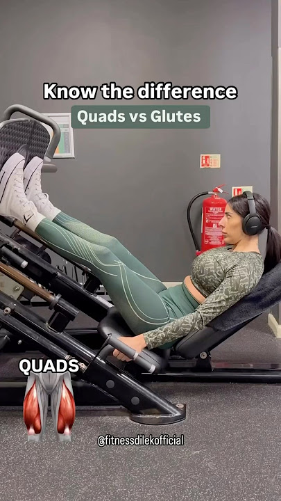 Leg press edition: Quads vs Glutes ✅ Know the difference☝🏻