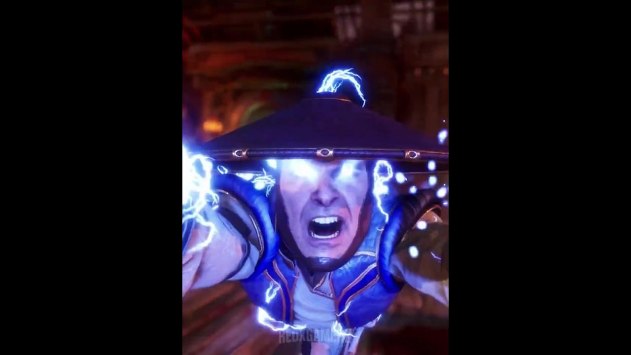 Raiden Destroys Geras in Mortal Kombat 11 