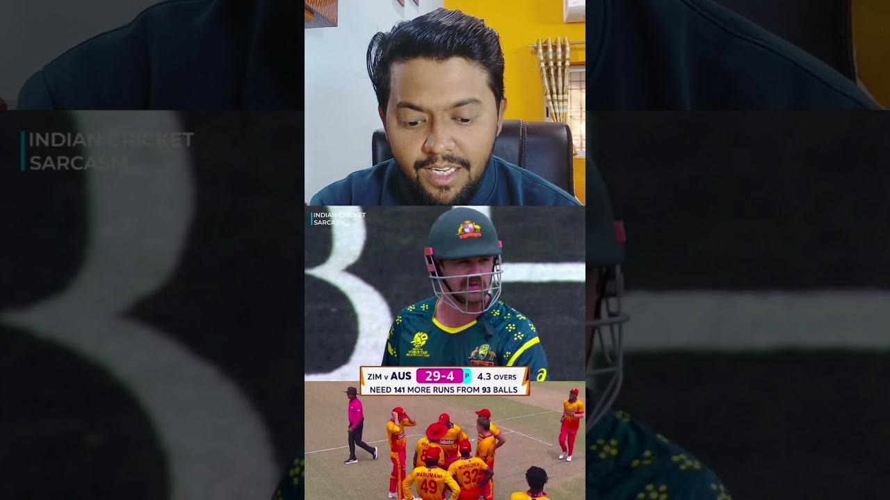 ज़िम्बाब्वे ने ऑस्ट्रेलिया को रौंद दिया! क्रिकेट में सबसे बड़ा उलटफेर 😱