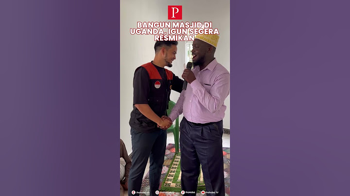 Bangun Masjid di Uganda, Igun Segera Resmikan