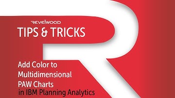 Color in Planning Analytics Workspace Charts | IBM Planning Analytics Tips & Tricks from Revelwood