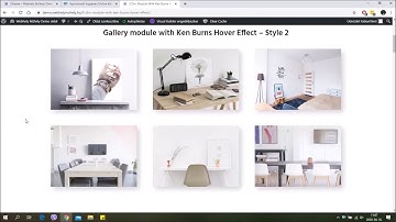 5 Divi Module With Ken Burns Hover Effect - Demo