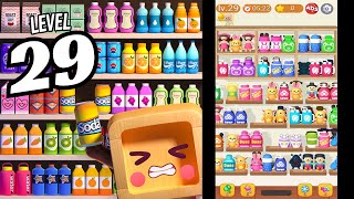 🏅 Goods Sort 🍒🥤🪆 LEVEL 29 🍄🧃🧸 Gameplay Walkthrough