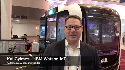 #AccessibleOlli interview with IBM Watson IOT, Kal Gyimesi | CES 2018