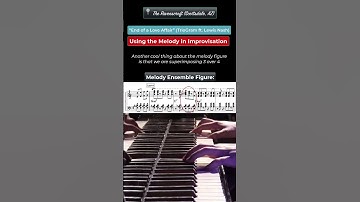 How to Use the Melody in Your Improvisation #shorts