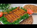 وين اللي يدورون الاكل الصحي ..بديل الرز (طبخ البرغل)مع كباب الدجاج الصحي وصفه مميزه مطبخ شاي مهيل