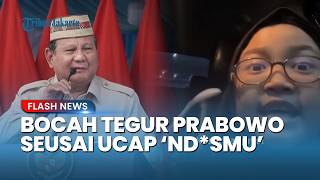 Viral on Social Media! This Kid Lectures President Prabowo for Saying 'Your Head': Set a Good Exa...