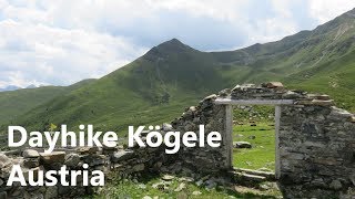 Hike to the summit of Kögele (2195 m)