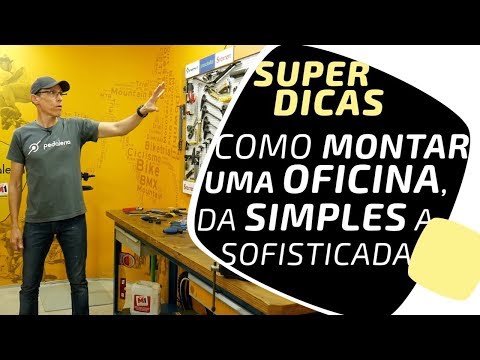 Vídeo: Como construir uma oficina de bicicleta em casa