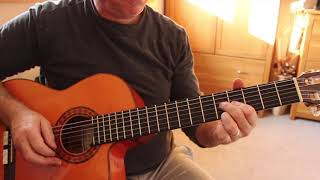 LOVE STORY: Live Performance with Backing Track for Spanish Guitar.