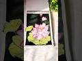 Lotus paintings🪷🌸#artwork #paintingtutorial #lotus #lotusflower