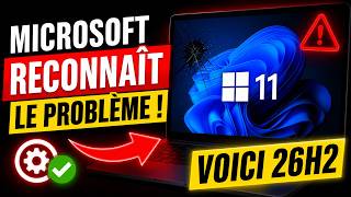 Microsoft admet enfin les erreurs de Windows 11 — Voici le correctif 26H2
