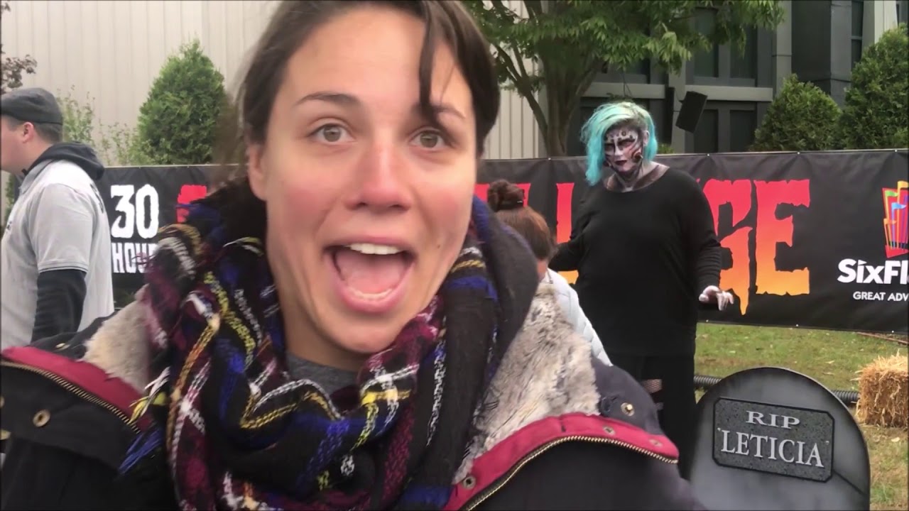 Exclusive Look At Six Flag's Coffin Challenge With Nicole
