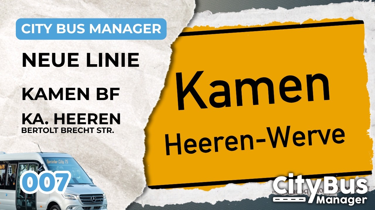 Neue Linie mit Probleme | City Bus Manager | 007