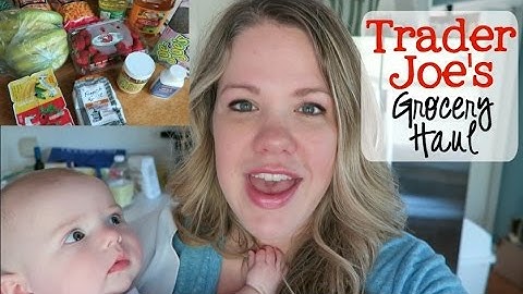 Trader Joes Grocery Haul June 2016