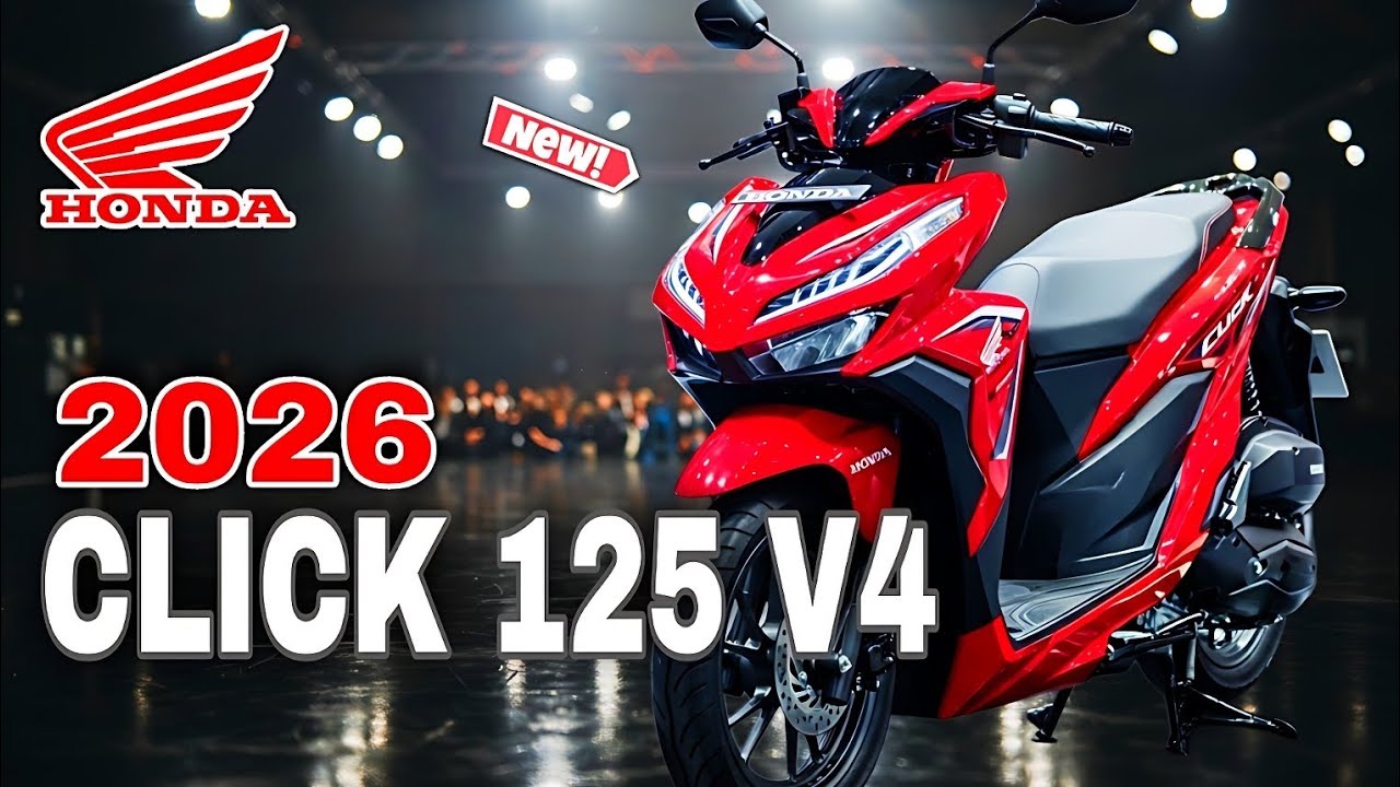 🚨New 2026 HONDA CLICK 125 V4? | Price, Mileage & Features Explained ...
