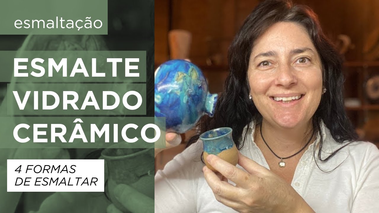 Esmalte Vidrado Cerâmico - 4 formas de esmaltar