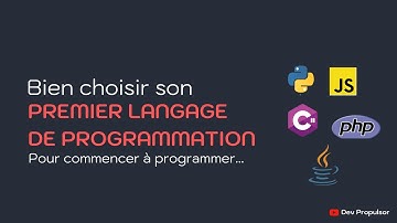 Bien choisir son premier langage de programmation