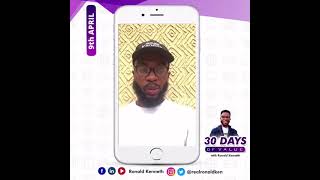 EXPERIENCE IS NOT THE BEST TEACHER  ||  30 Days of Value w/ Ronald Kenneth  (9th April, 2021)