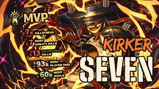 The Kirker Seven 🔌 93K DAMAGE ELECTRIC TAKEOVER (Eternus VI Full Deadlock Gameplay)