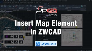 Insert Map Elements in ZWCAD using SPCAD