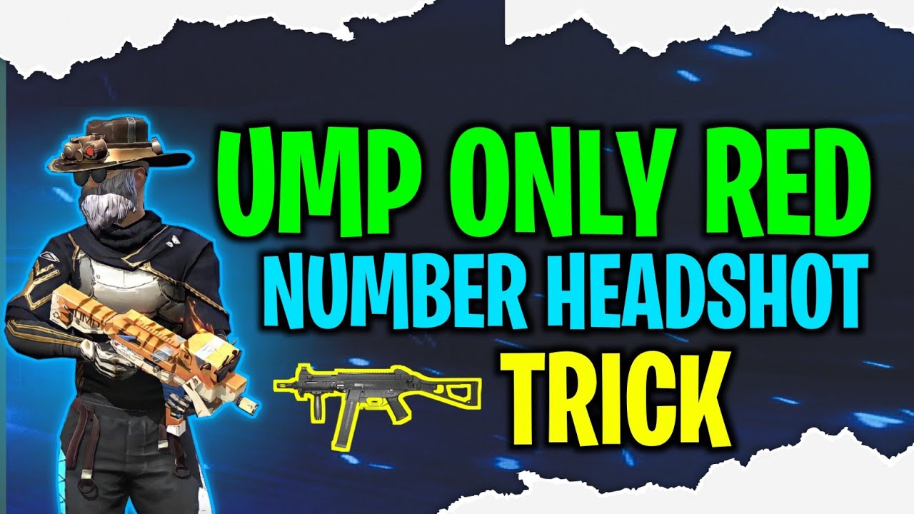 UMP Gun Headshot Trick In Free Fire | SMG Gun Headshot Trick | Free ...