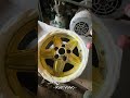 CSA rims pikku hinkutus ja maalaus Mastonin candy maalilla #rust #rustvolvo #rims#csa#@rustvolvo