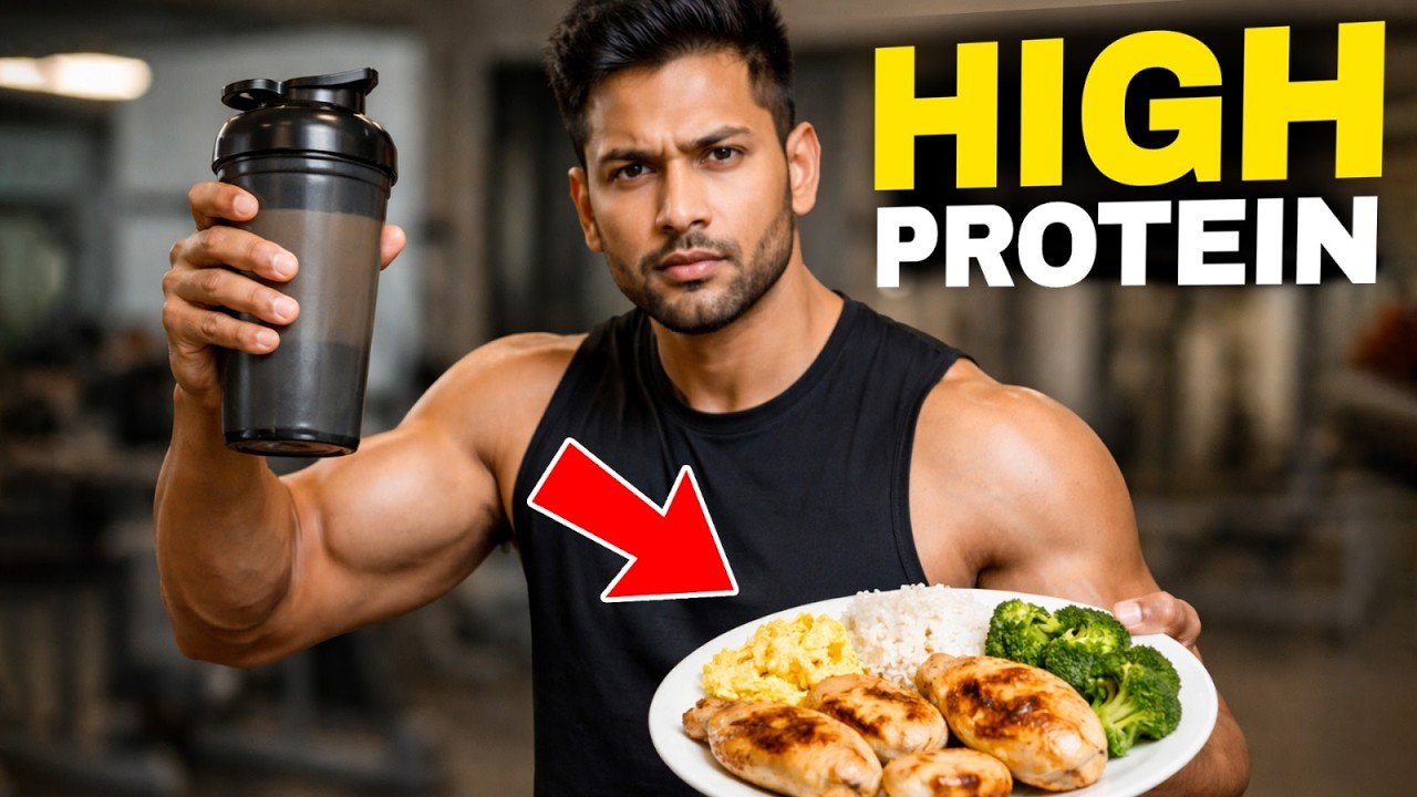 Cheap Muscle Gain Diet Plan for Beginners High Protein Meals - YouTube