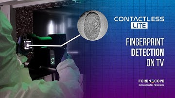 Fingerprint Detection on Reflective Surfaces: ForenScope Contactless LITE