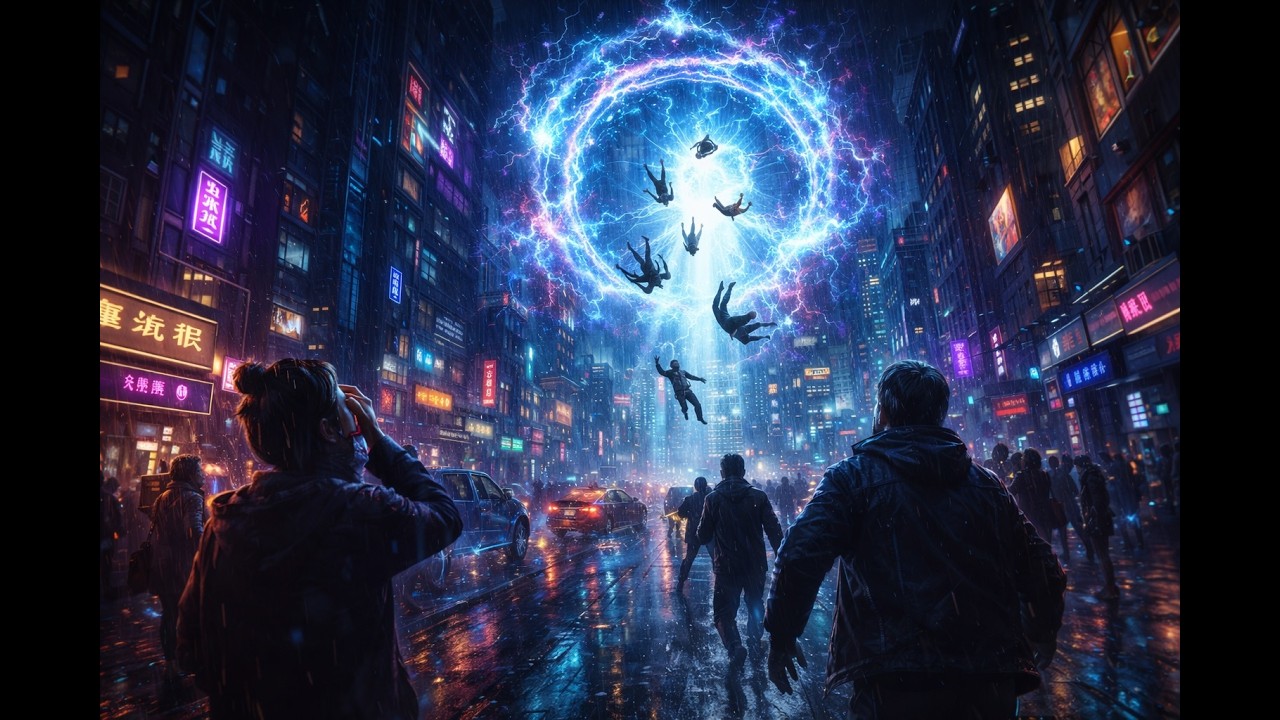 The Sky Tore Open Over Neon City — And the Corporation Is Hiding the Truth | HFY