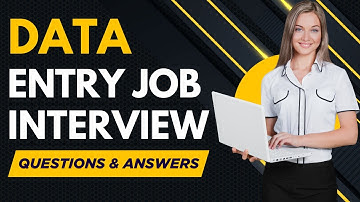 Top 20 Data Entry Job Interview Questions and Answers for 2025
