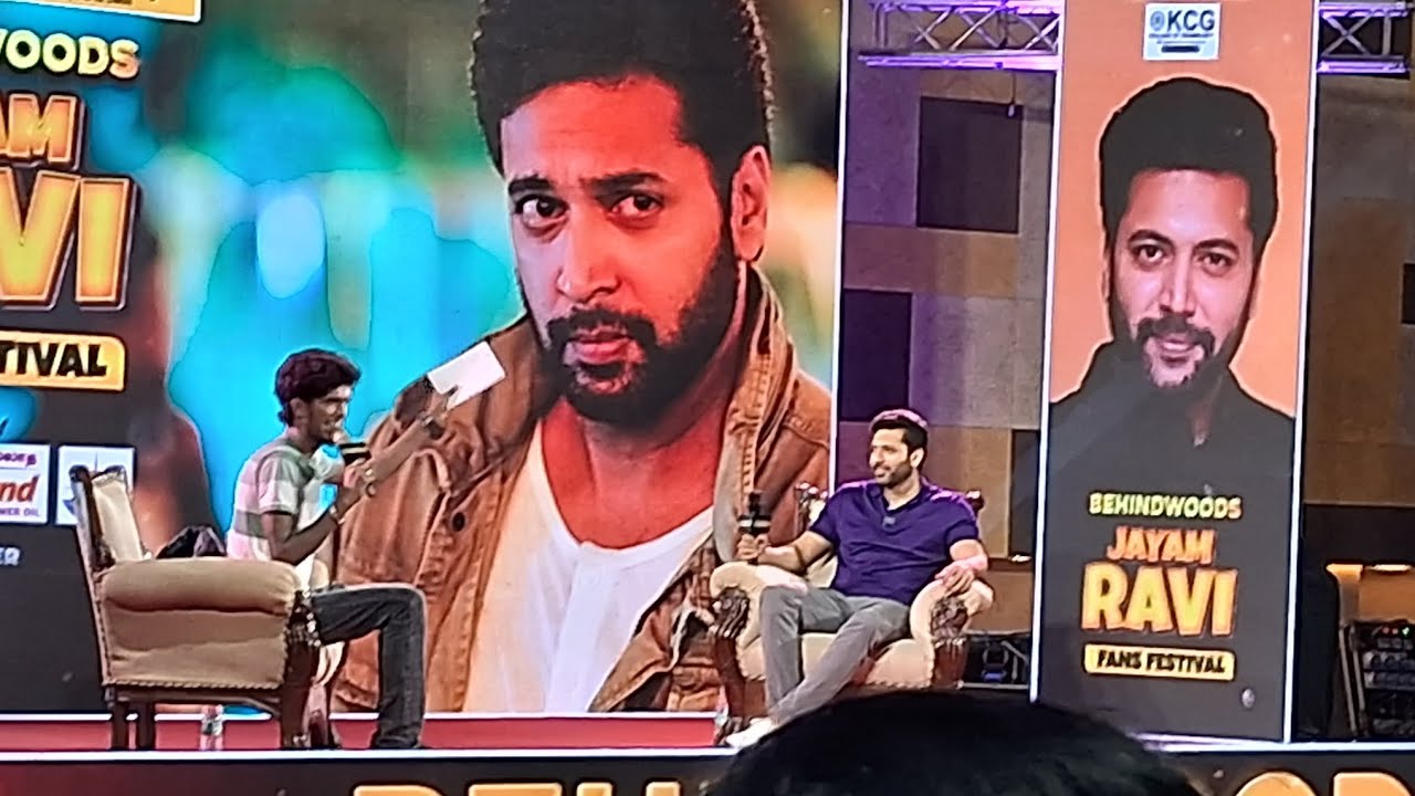 jayamravi fans festival (kcg college of technology) part 2 