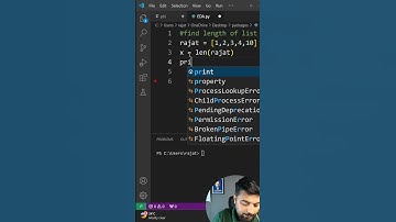 Find the length of a List in Python!