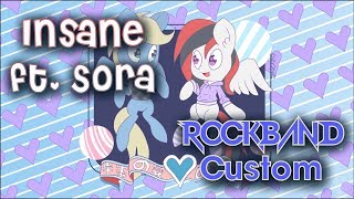 Synthis - Insane (ft. Sora) - Rock Band 3 Custom @LinosMelendi