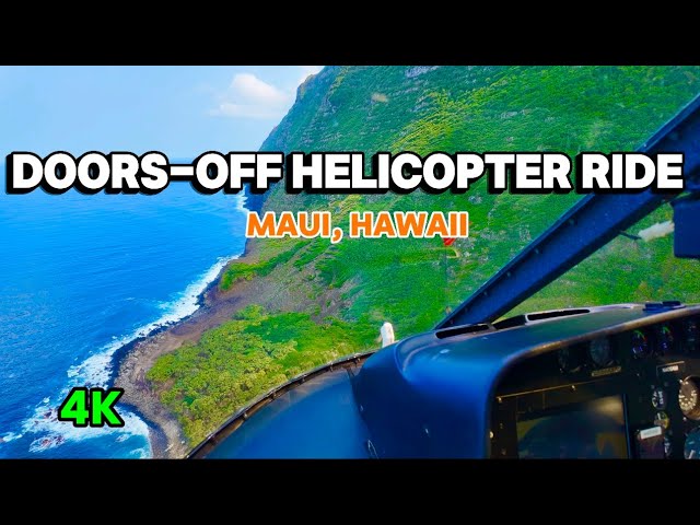 Maui Helicopter Tour Doors Off | Maui Hawaii Travel Guide 4K — Journey With Ris (video thumbnail)
